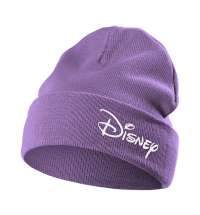 Шапка с вышивкой Disney, фиолетовая