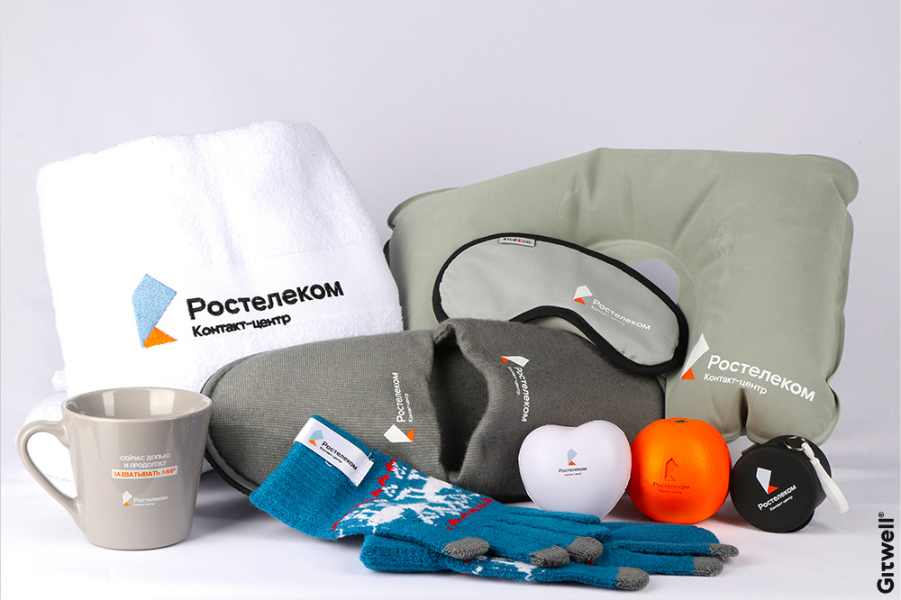 Мерч для мероприятий Ростелеком