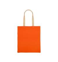 Сумка для шопинга «Twin» двухцветная из хлопка, 180 г/м2