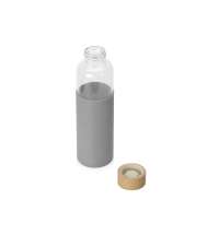 Стеклянная бутылка для воды в силиконовом чехле «Refine»