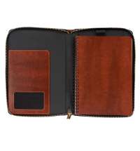 Бизнес-блокнот на молнии А5 «Fabrizio» с RFID защитой