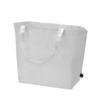 Сумка «Reviver» с донной складкой из нетканого переработанного материала RPET