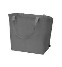 Сумка «Reviver» с донной складкой из нетканого переработанного материала RPET