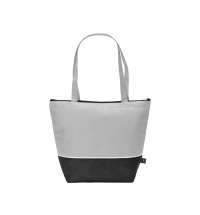 Сумка-холодильник «Reviver» с длинными ручками из нетканого переработанного материала RPET