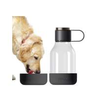 Бутылка для воды 2-в-1 «DOG BOWL BOTTLE», 1500 мл 