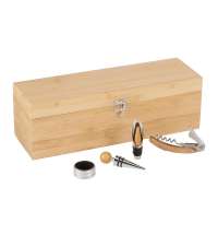 Набор для вина в бамбуковом кейсе «Anniversary»