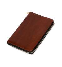 Бизнес-блокнот на молнии А5 &laquo;Fabrizio&raquo; с RFID защитой и ручкой