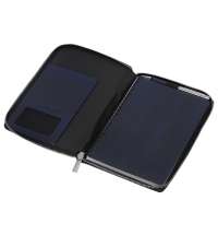 Бизнес-блокнот на молнии А5 «Fabrizio» с RFID защитой и ручкой