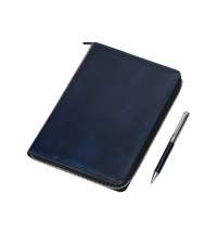 Бизнес-блокнот на молнии А5 «Fabrizio» с RFID защитой и ручкой