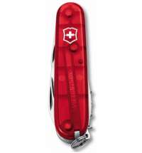 Офицерский нож Spartan 91, прозрачный красный