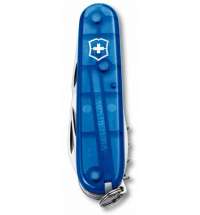 Офицерский нож Spartan 91, прозрачный синий
