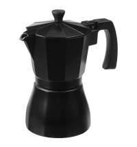 Гейзерная кофеварка Siena, черная