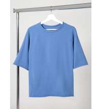 Футболка оверсайз Vozduh 2.0, синяя