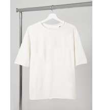 Футболка оверсайз Vozduh 2.0, кремовая