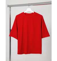 Футболка оверсайз Vozduh 2.0, красная