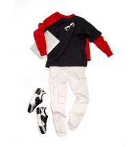 Свитшот унисекс Kosmos 2.0, красный