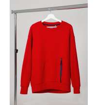 Свитшот унисекс Kosmos 2.0, красный