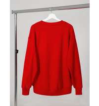 Свитшот унисекс Kosmos 2.0, красный