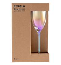 Набор из 2 бокалов для шампанского Perola