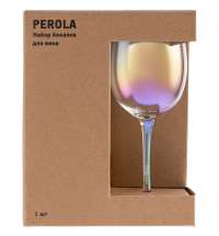 Набор из 2 бокалов для красного вина Perola