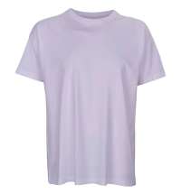 Футболка оверсайз мужская Boxy Men, сиреневая