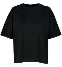 Футболка оверсайз женская Boxy Women, черная