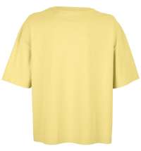 Футболка оверсайз женская Boxy Women, светло-желтая