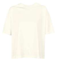 Футболка оверсайз женская Boxy Women, молочно-белая