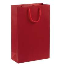 Пакет бумажный Porta, средний, красный