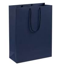 Пакет бумажный Porta XL, темно-синий
