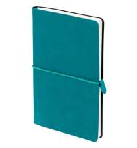 Ежедневник Nubuk, недатированный, бирюзовый