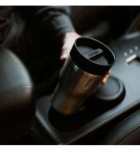 Термостакан Tumbler 350, вакуумный, стальной матовый