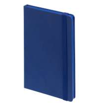 Блокнот Shall, синий, с белой бумагой