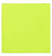 Лейбл тканевый Epsilon, L, желтый неон