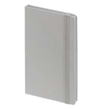 Блокнот Shall, серый, с белой бумагой