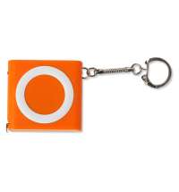 Брелок-рулетка с фонариком «Книга», 1м