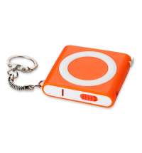 Брелок-рулетка с фонариком «Книга», 1м