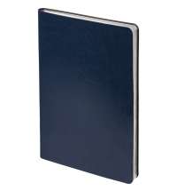 Ежедневник Nebraska Flex, недатированный, синий с серебром