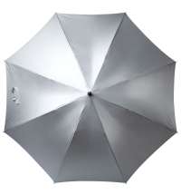 Зонт-трость Wind, серебристый