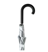 Зонт-трость Wind, серебристый