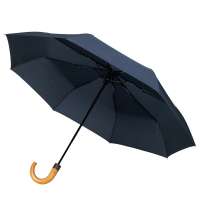 Зонт складной Classic, темно-синий