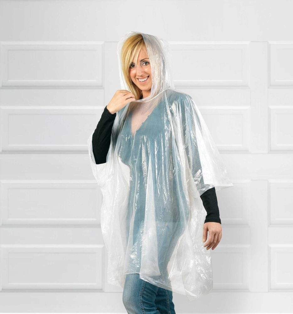 Дождевик в круглом футляре NIMBUS, черный