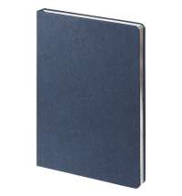 Ежедневник Saffian, недатированный, синий, с белой бумагой