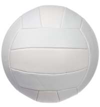 Волейбольный мяч Friday, белый