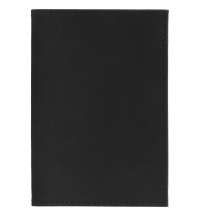 Обложка для паспорта Nubuk, черная