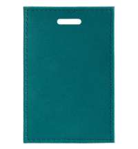 Чехол для пропуска Nubuk, бирюзовый