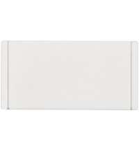 Лейбл из ПВХ Dzeta, S, белый