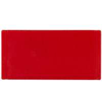 Лейбл из ПВХ Dzeta, S, красный