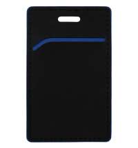 Чехол для пропуска Multimo, черный с синим