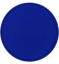 Лейбл из ПВХ Dzeta Round, M, синий